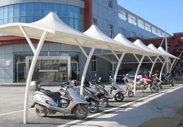 膜結(jié)構(gòu)自行車棚使用時日常受損情況有哪些